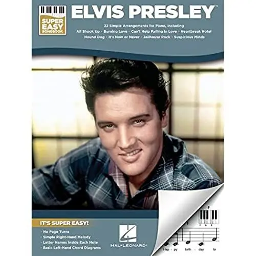 Produktbild: Elvis Presley - Super Easy Piano.: Super Easy Piano Songbook With Lyrics (Super Easy Songbook)