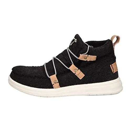 Produktbild: Elwin Shoes Damen NEA Boots, Dark Grey/Light Brown, 40 EU