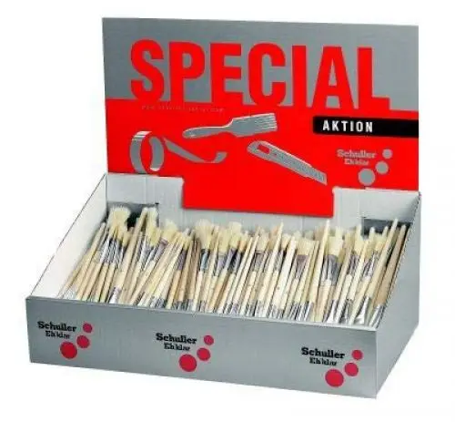 Produktbild: Email-Lackpinsel-Container, PROFI 216tlg. 216 Stk. je 36 Stk. von 70050-70055 VE=1 St