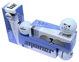 Produktbild: Emainer emoG Golfball, softe Golfbälle mit maximaler Reichweite, Dieser Ball kennt Dein Highscore, 3er-Pack, weiß (1x 3er (3 Bälle))