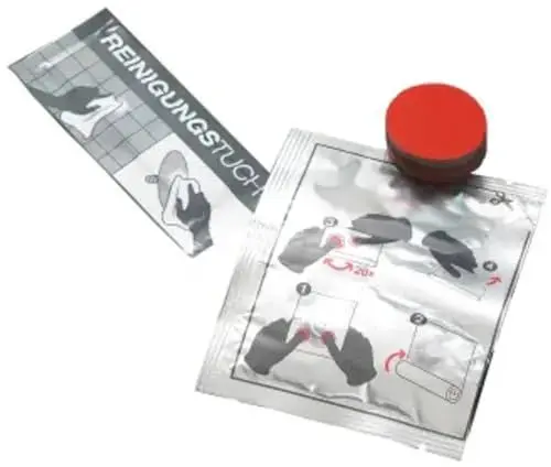 Produktbild: emco glue Klebeset für Badaccessoires zum Kleben, ohne Bohren für Handtuchhalter, Wannengriffe oder Toilettenpapierhalter, rückstandslose Entfernung ideal für Mietwohnungen, Grau