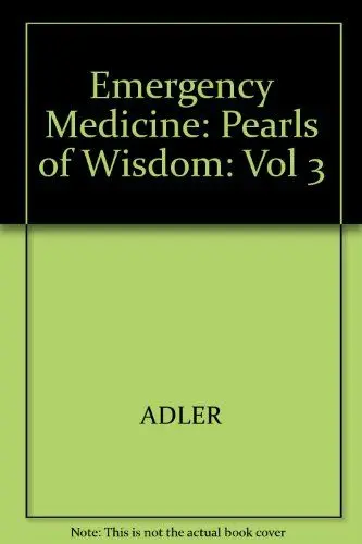 Produktbild: Emergency Medicine: Pearls of Wisdom