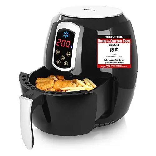 Produktbild: Emerio AF-115668 Heißluftfritteuse, Kunststoff, 3.6 liters, Schwarz