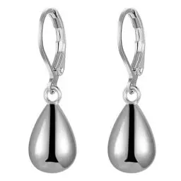 Produktbild: Emibele Frauen Tropfen Ohrringe, Wassertropfen Hängend Ohrringe, Elegante Leichte Ohrringe Schmuck Geschenk für Mädchen Frauen Mutter, Silber