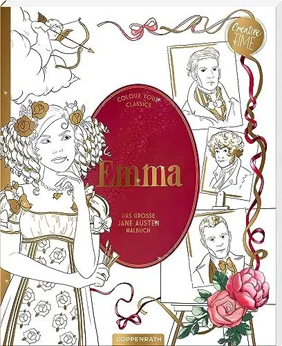 Produktbild: Emma - Das große Jane Austen-Malbuch: Colour your Classics