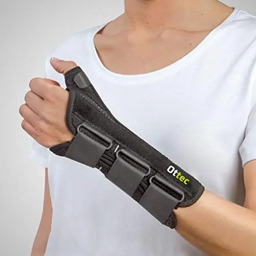 Produktbild: Emo Daumenstabilisierende Handgelenkbandage, mit Palmarriemen, mit Aluminium-Abduktorenschiene, MQ515