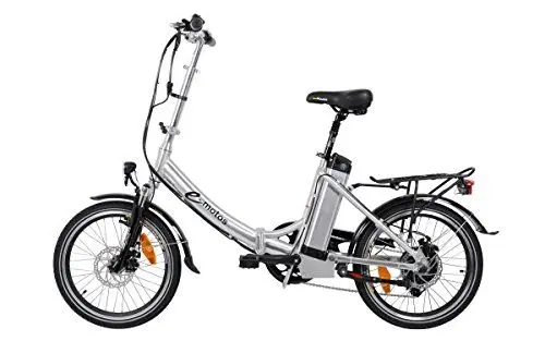 Produktbild: e-motos Alu Pedelec K20 Faltrad Klapprad E-Bike mit Li-Ion Akku (19Ah)