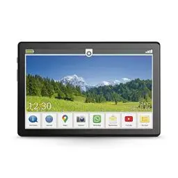 Produktbild: emporiaTABLET | Seniorentablet 4G Volte | Tablet-PC mit SIM-Karte | 10,1-Zoll-Display | Android 11 | 13 MP Kamera | Schwarz