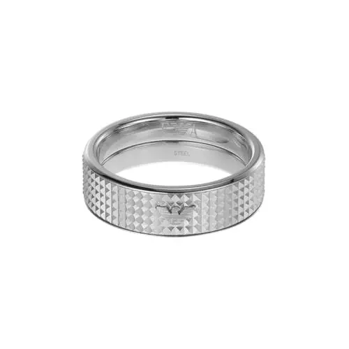 Produktbild: EMPORIO ARMANI Herren-Edelstahlband-Ring, EGS298804010
