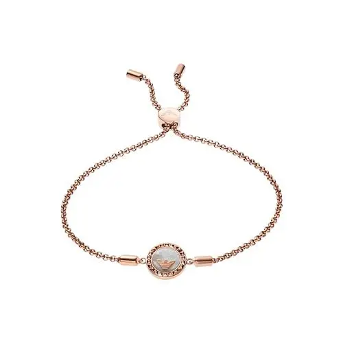 Produktbild: Emporio Armani Armband Für Frauen, Länge: 165-235mm / Größe: 12X12X3mm Rose Gold Edelstahlarmband, EGS2568221