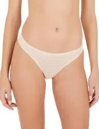Produktbild: Emporio Armani Damen Emporio Armani Women's Brazilian All Over Logo Mesh Briefs, Nude, S EU
