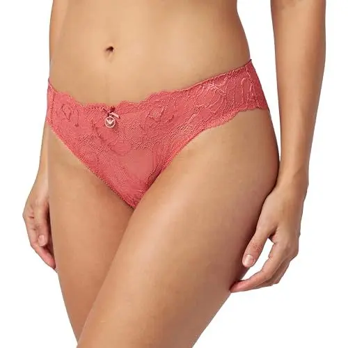 Produktbild: Emporio Armani Damen Emporio Armani Women's Eternal Lace Briefs, Cinnamon, XS EU