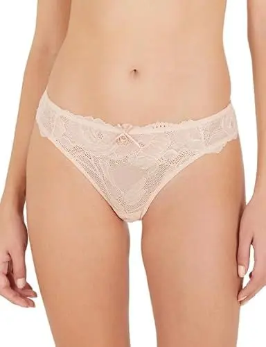 Produktbild: Emporio Armani Damen Emporio Armani Women's Eternal Lace Briefs, Nude, XL EU