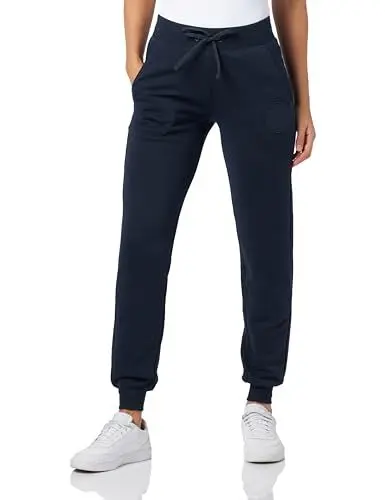 Produktbild: Emporio Armani Damen Emporio Armani Women's With Cuffs Fuzzy Fleece Sweatpants, Marine, S EU