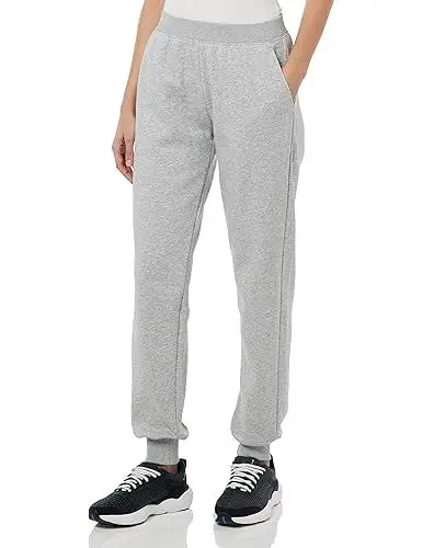 Produktbild: Emporio Armani Damen Emporio Armani Women's With Cuffs Iconic Terry Sweatpants, Light Grey Melange, L EU