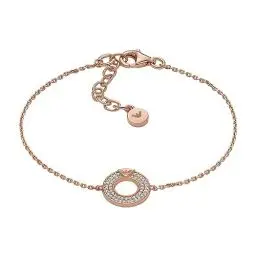 Produktbild: Emporio Armani Damenarmband, Sterling Silber Komponenten Armband, H: 11.2mm, L: 180, B: 11.2mm