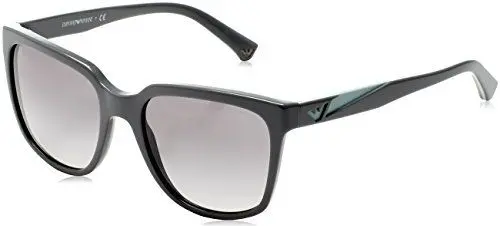 Produktbild: Emporio Armani EA4070-551011-55 Emporio armani EA4070-551011-55 Rechteckig Sonnenbrille 55, Grey