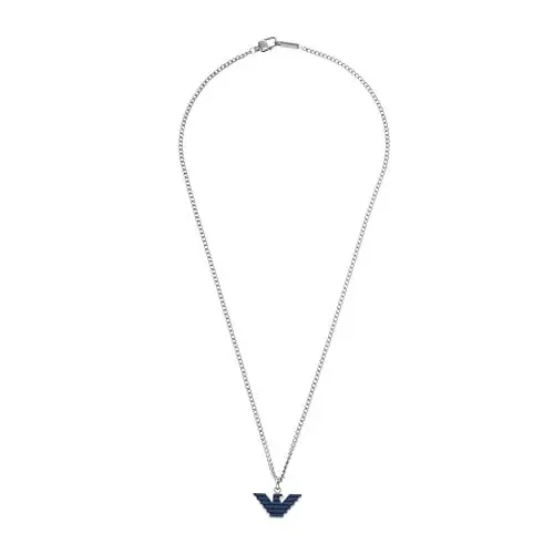 Produktbild: Emporio Armani Halskette Für Männer Essential, Länge: 525mm, Höhe: 3,5mm, Breite: 24mm Silberne Edelstahl-Halskette, EGS2909040
