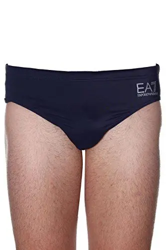 Produktbild: Emporio Armani Herren Klassische Badehose Schwimm-Slips, Blau/Marineblau, X-Large