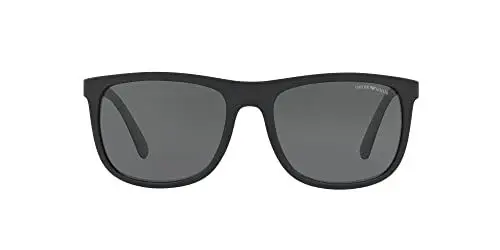 Produktbild: Emporio Armani Herren Sonnenbrille 0EA4079, Schwarz (Matte Black 504287), Large (Herstellergröße: 57)