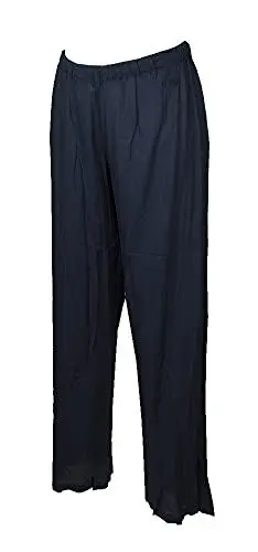 Produktbild: EMPORIO ARMANI Lange Freizeithose Damen Viskosehose Artikel 262521 5P371 Pants, 00035 Blu Navy - Navy Blue, S