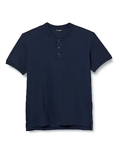 Produktbild: Emporio Armani Men's Eagle Patch Short Sleeve Shirt Polo, Navy Blue, XXL