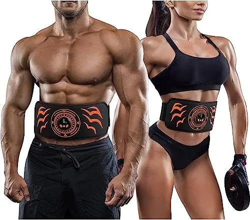 Produktbild: EMS Bauchtrainer, EMS Trainingsgerät, Bauchmuskel Gürtel, Bauchmuskeltrainer Elektrisch, Stimulationsgerät Bauchmuskeln, Bauchmuskeltrainer für Männer und Frauen, Bauch Trainingsgerät für Zuhause