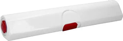 Produktbild: Emsa 508020 Folienschneider für Alu- oder Frischhaltefolie, Größe 33 cm, Rot/Weiß, Click & Cut