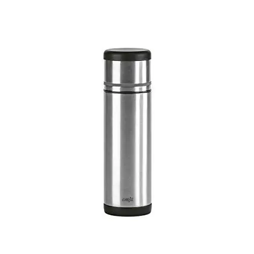 Produktbild: Emsa 509237 Isolierflasche, Mobil genießen, 500 ml, Safe Loc Pro Verschluss, Schwarz-Anthrazit, Mobility