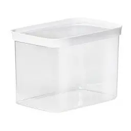 Produktbild: Emsa N11425 Optima Trockenvorratsdose 4,4 Liter | rechteckig | 100% sicher, hygienisch, unbedenklich und platzeffizient | Frischedichtung | BPA-frei | transparentes Design