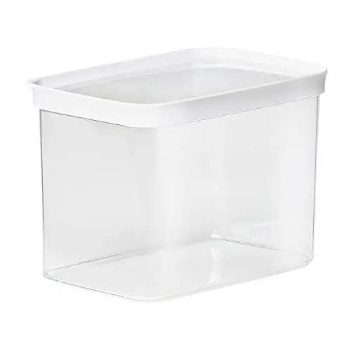 Produktbild: Emsa N11425 Optima Trockenvorratsdose 4,4 Liter | rechteckig | 100% sicher, hygienisch, unbedenklich und platzeffizient | Frischedichtung | BPA-frei | transparentes Design