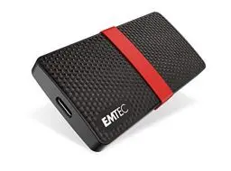 Produktbild: Emtec SSD 3.1 Gen1 x200 512GB Tragbar, schwarz