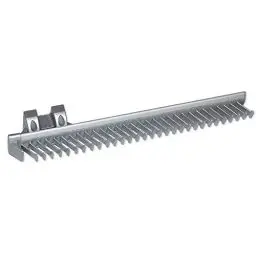Produktbild: Emuca - Ausziehbarer seiticher Krawattenhalter für Schränke, Aluminium und Kunststoff, Matt eloxiert