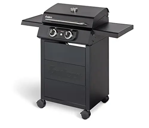 Produktbild: Enders® Elektrogrill eCRAVE 2, mit Gussrost, Grillwagen mit viel Stauraum, SIMPLE CLEAN™ Reinigungssystem, 2 leistungsstarke Heizelemente, formstabile Garhaube mit integriertem Thermometer #97116