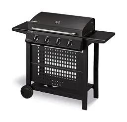 Produktbild: Enders Gasgrill SAN DIEGO NEXT 4, 4 Brenner aus Edelstahl, mit Grillthermometer, kleiner Gasgrill, Camping, Edelstahlrost, Balkon Gas Grill,stabile Seitenablagen #80176
