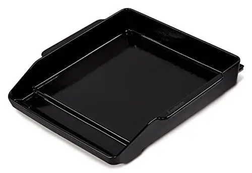 Produktbild: Enders Plancha Grillplatte, aus emailliertem Guss, optimale Hitzespeicherung und -verteilung, integrierte Fettrinne, hoher Rand, verstellbare Füße, Seitengriffe, 1.100cm² Grillfläche #7780