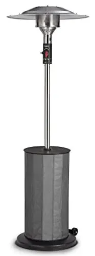 Produktbild: Enders Terrassenheizer FANCY 8 kW 5441 Terrassenstrahler, Gas-Heizstrahler, Heizpilz mit stufenloser Regulierung, Eco Plus Brenner, Transporträder, Umkippsicherung, Ablagetisch, schwarz