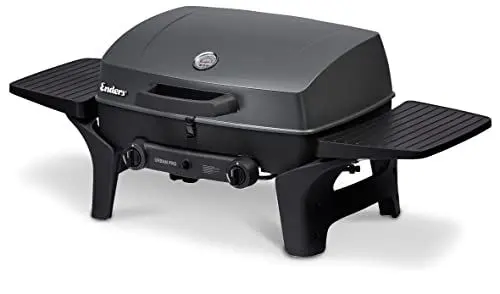 Produktbild: Enders® Gasgrill URBAN PRO, Tischgrill, Grillen-, Kochen- und Backen Funktion, 2 Edelstahl-Brenner, kleiner , Grill-Thermometer, Balkon, Camping-Grill, Aluguss-Gehäuse + Deckel, #2060