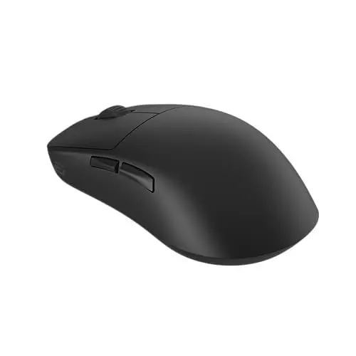 Produktbild: ENDGAME GEAR OP1we Wireless Gaming-Maus, CompX CX52850 Mikrocontroller, Pixart PAW3370 Optischer Sensor, Mod-freundlich, Hybrid-Skate-Design, Claw-Grip, 58,5 g, Schwarz