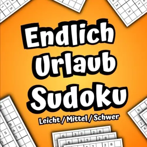 Produktbild: Endlich Urlaub Sudoku (Leicht, Mittel, Schwer): Sudokubuch für Erwachsene im praktischen Reiseformat