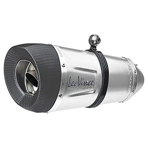 Produktbild: Endschalldämpfer/Auspuffanlage LeoVince SLIP-ON SBK FACTORY S, Titanium, Carbon Kappe, mit Zulassung für Triumph Speed Triple RS/S
