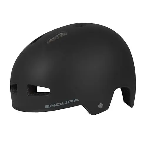Produktbild: Endura Unisex Erwachsene PissPot BMX Fahrradhelm | Leichte Konstruktion | Externe Lüftungsschlitze | Mikroverstellsystem Helm, Schwarz, S-M