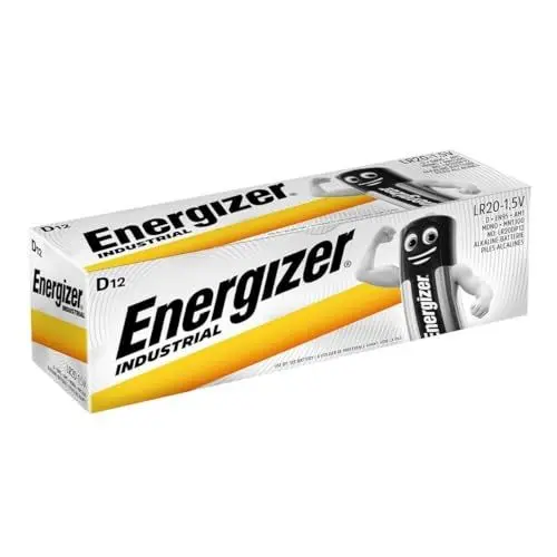 Produktbild: ENERGIZER PILAS INDUSTRIALES Industrial LR20 (D) DP12 BR E300716801 Grau