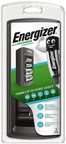 Produktbild: ENERGIZER PILAS RECARGABLES CARGADOR UNIVERSAL BR, 7.6389E+12, Schwarz