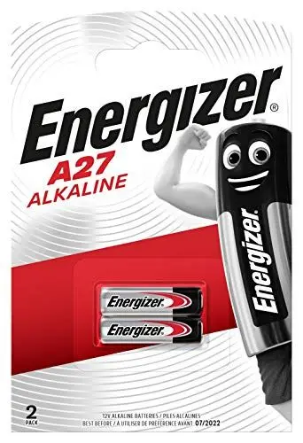 Produktbild: Energizer Batterien, A27 Alkali, 12V, 2 Stück