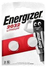 Produktbild: Energizer Lithium - CR 2032 Knopfzelle 3V Batterien (2 Stück) - Air Tag, Autoschlüssel, Fitnesstracker, medizinische Geräte - 10 Jahre lagerfähig
