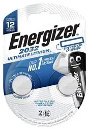 Produktbild: Energizer E301319300 Spezialbatterie / Lithium CR-Typ 2032 2 Stück Chrom