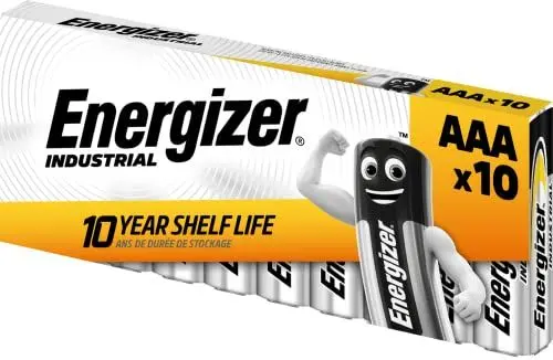 Produktbild: Energizer Industrial Batterien AAA LR03 1,5 V (10er-Pack)