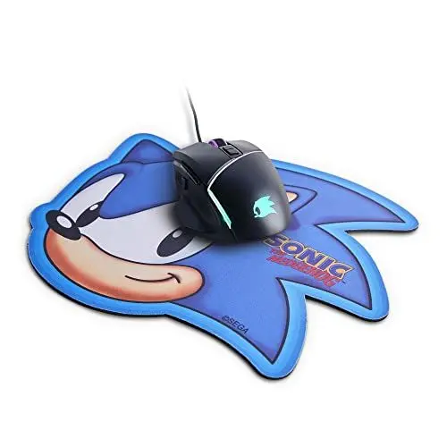 Produktbild: Energy Sistem Gaming Mouse ESG M2 Sonic Ergonomische Gamer-Maus (6400 DPI, USB, RGB-LED-Leuchten, 8 anpassbare Tasten), Mehrfarbig