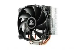 Produktbild: ENERMAX ETS-F40-FS Silent Black CPU-Kühler, TDP 200W+, 140 mm PWM High-Pressure Silent ARGB Lüfter, Heat Pipe Direct Touch, Passend für AMD AM4/AM5 LGA 1700/1200, ETS-F40-FS, Schwarz